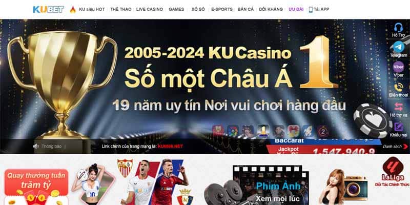 Nhà cái luôn là thương hiệu uy tín top đầu tại Việt Nam