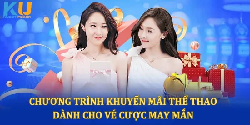 Sự kiện quà tặng thể thao dành cho vé cược may mắn 
