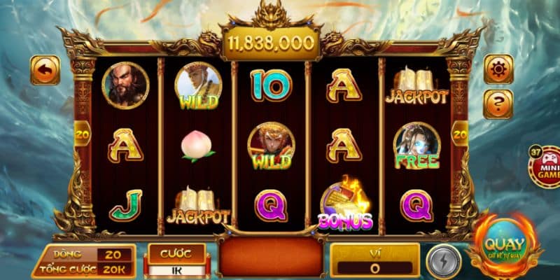 Giao diện nổ hũ tây du ký kubet với các nhân vật quen thuộc Giao diện nổ hũ tây du ký kubet với các nhân vật quen thuộc