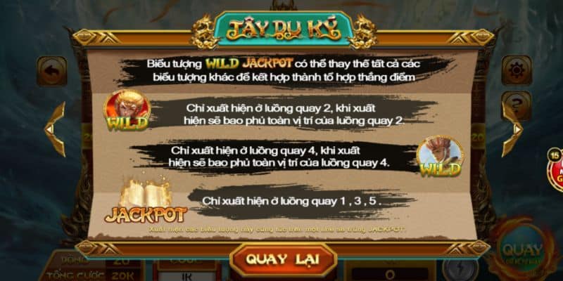 Giải thích tính năng của từng biểu tượng trò chơi Giải thích tính năng của từng biểu tượng trò chơi