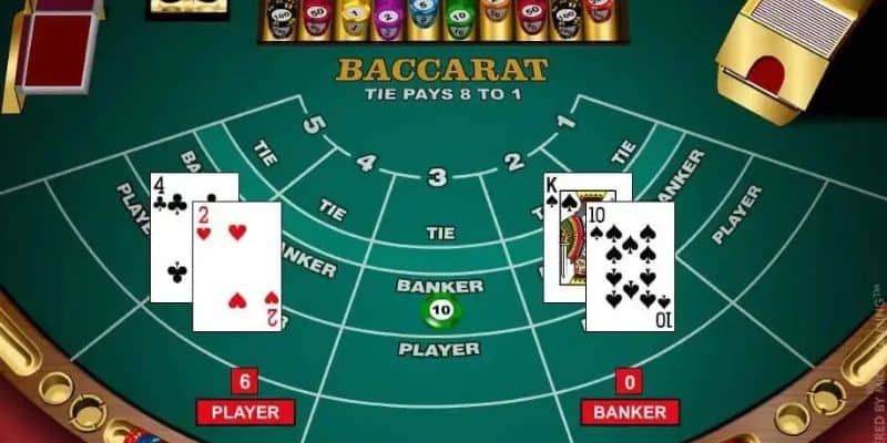 Baccarat Kubet thiết kế đa dạng bàn cược